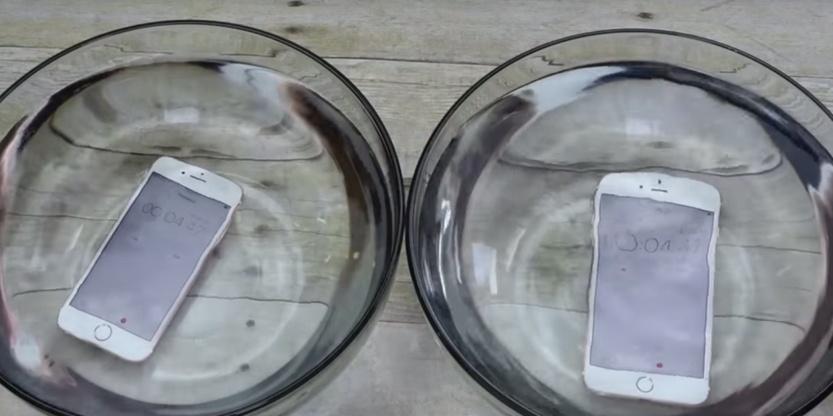 The videos showing the iPhone 6s as ‘waterproof’ don’t help much in the real world