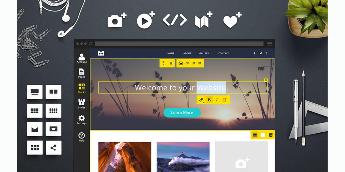 SimplyBuilt makes it easy to create a website for your small business