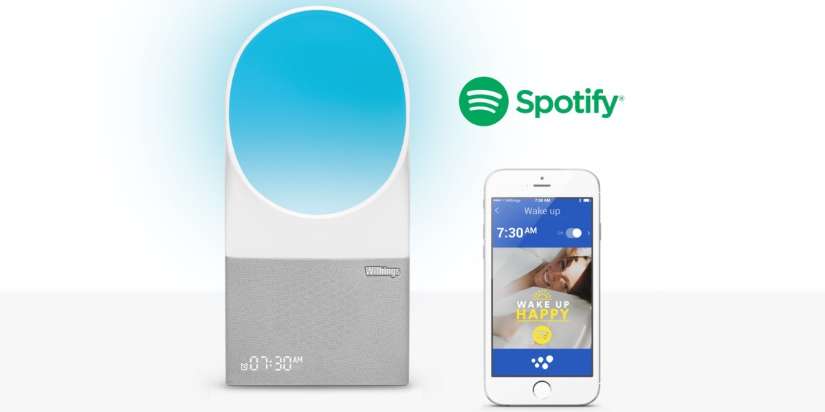 Withings’ alarm clock helps you sleep and wake with the help of light, sound and Spotify