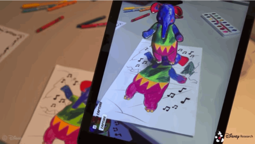 Researchers use AR to bring your coloring book to 3D