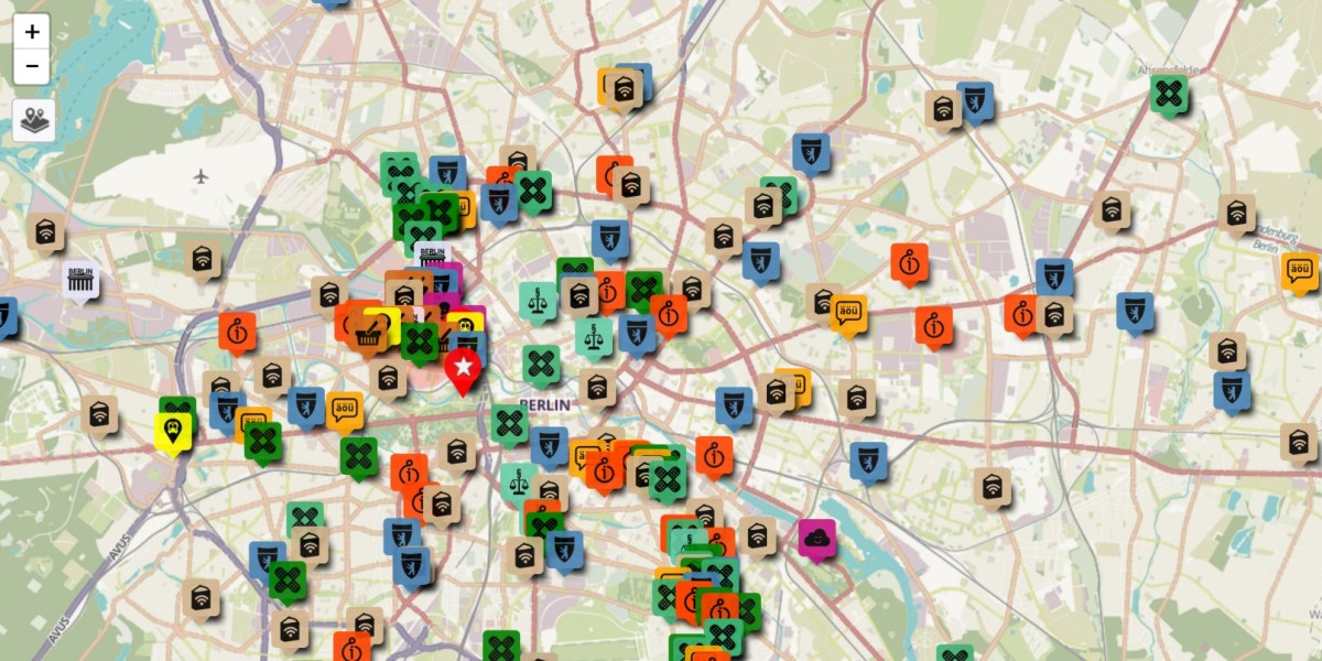 Refugees in Berlin create online map of essential resources for new arrivals