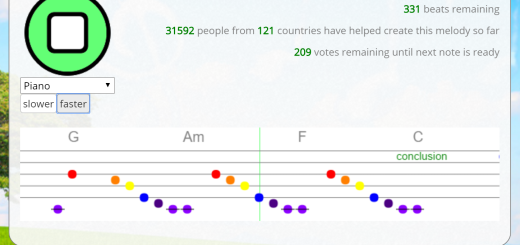 Crowdsourced melody crowdsound net