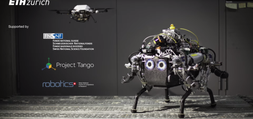 Robot dog can navigate unknown terrain with the help of a flying drone