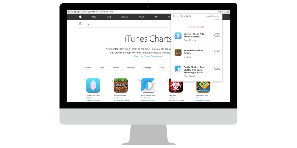 Lookmark lets you save iOS apps to download later