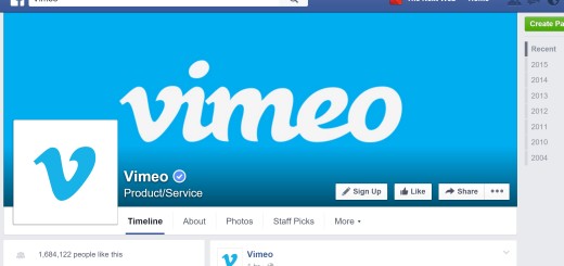 Vimeo Facebook