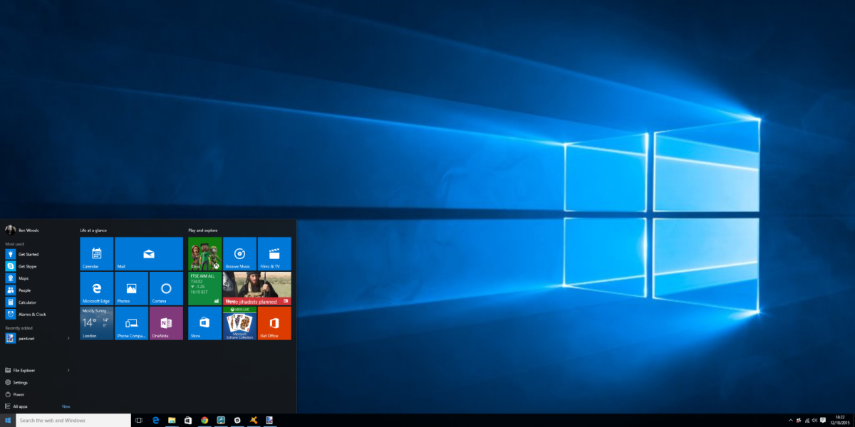 Microsoft is testing advertising suggested apps in Windows 10âs Start menu