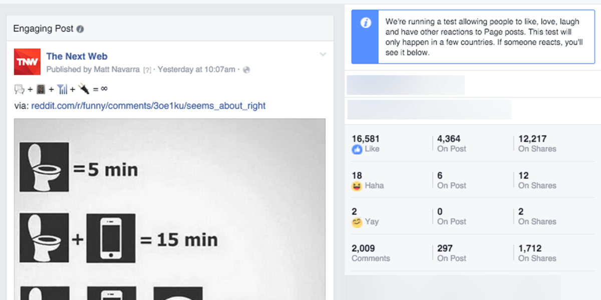Here’s how Facebook’s new emoji reactions work for Page managers