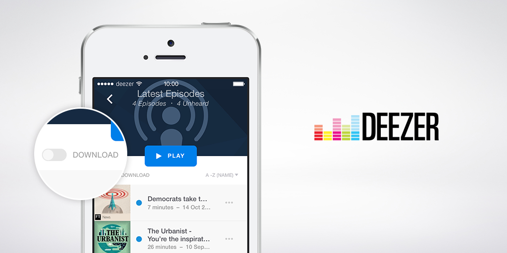 Deezer takes the fight to Google Play Music with 20,000 new podcasts and offline playback