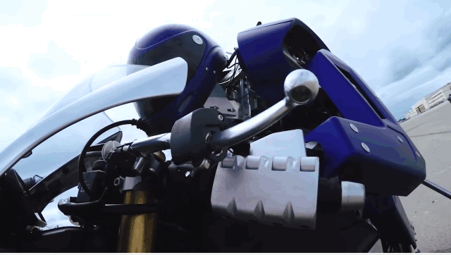 Yamaha built a motorcycle-riding robot (but don't worry, it's no DARPA... yet)