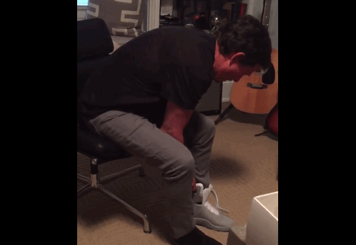 The first self-lacing Nike Mags are here and… they sound like a dying cat