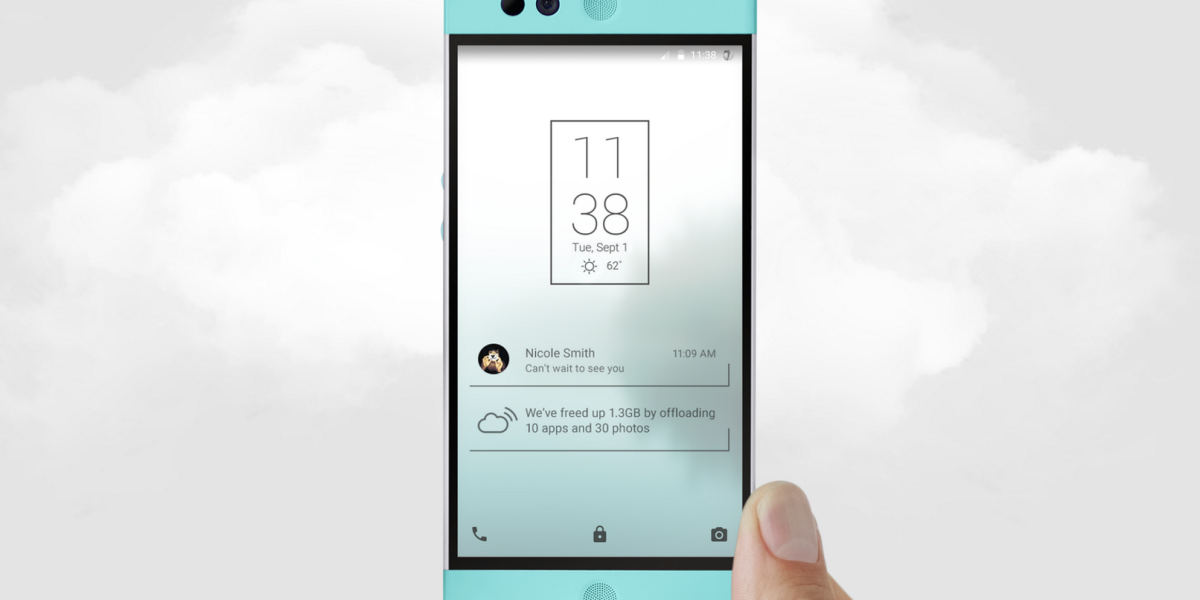 The Android smartphone that promises you’ll never run out of storage is available to pre-order