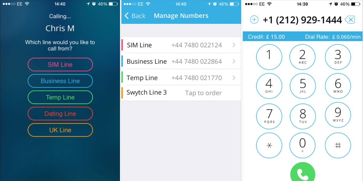 Swytch lets you use up to five ‘burner’ UK phone numbers from a single device