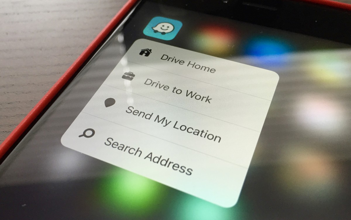 Waze for iOS now supports 3D Touch, but lacks the shortcuts you probably want