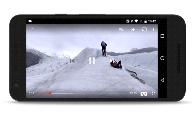 YouTube now lets you watch any video with a VR headset