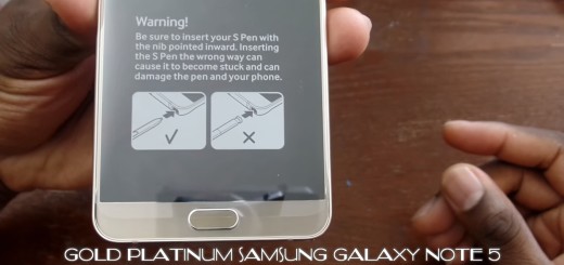 Note 5 Warning Samsung
