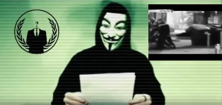 Anonymous claims first victims in war with Islamic State