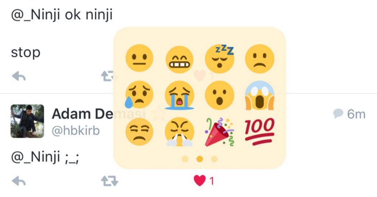 Twitter is reportedly testing emoji reactions in addition to hearts