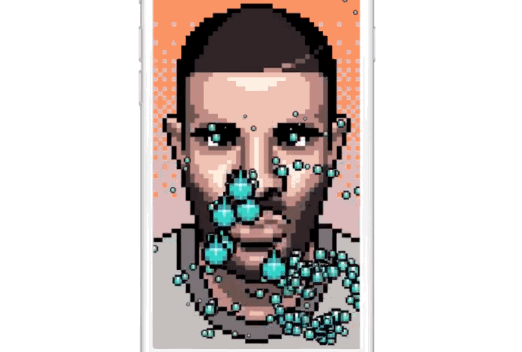 Console a crying Drake by wiping away his tears in this single purpose app