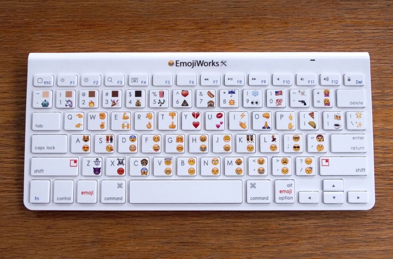 It finally happened, a physical keyboard just for emoji