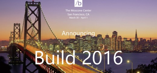 Build 2016 Microsoft