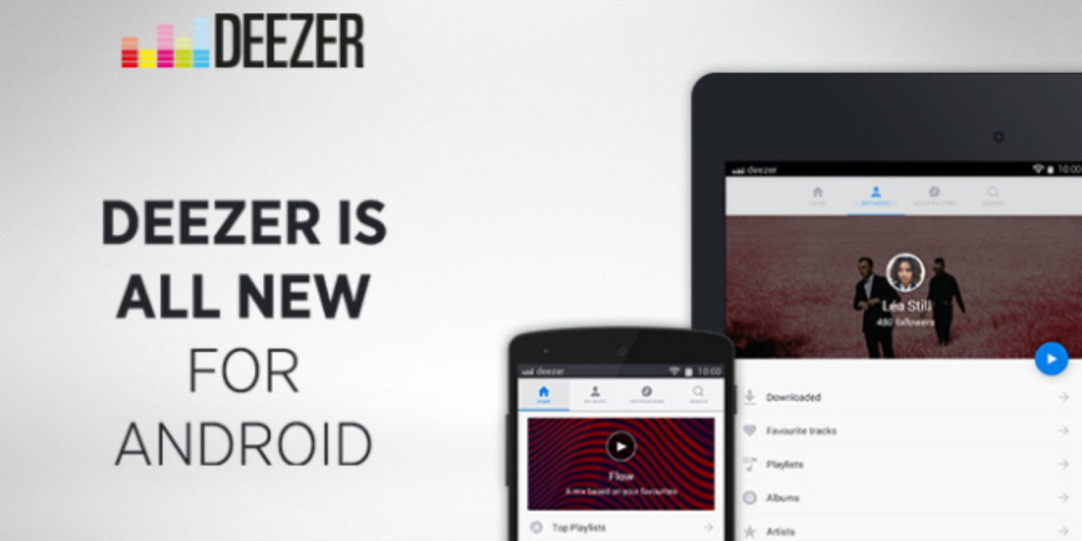 Deezer for Android rebuilt to help you discover new tracks and organize your music