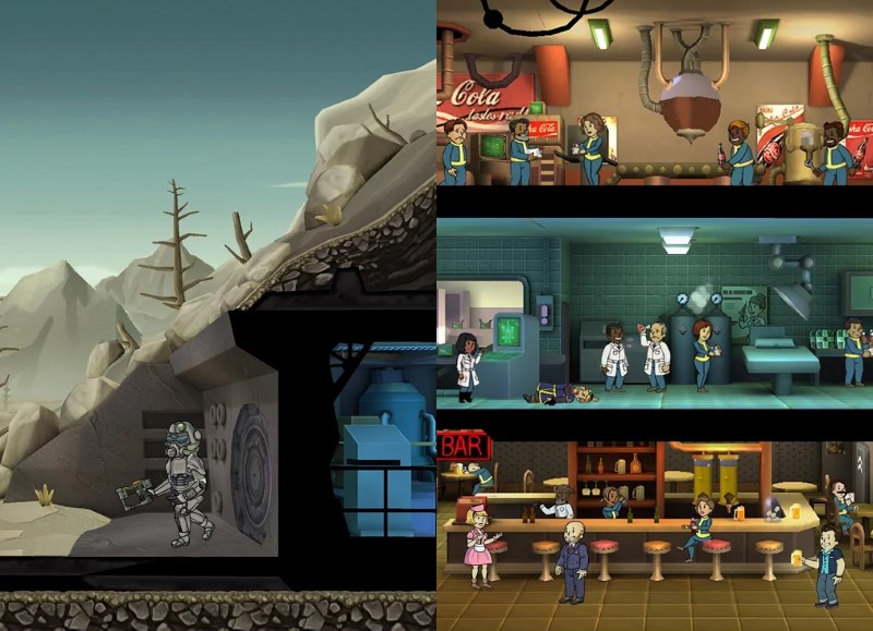 Fallout Shelter sees you managing a nuclear bunker filled with inhabitants and ensuring their well-being
