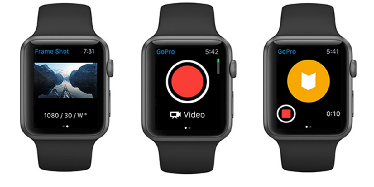 GoPro adds new capture features to its mobile apps and support for Apple Watch