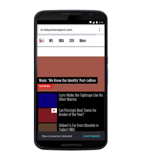 Chrome for Android now skips loading images to save you up to 70 percent of data