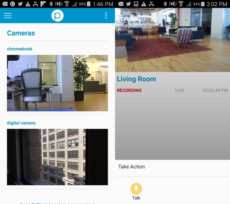 Perch lets you turn your spare Android device into a home monitoring device