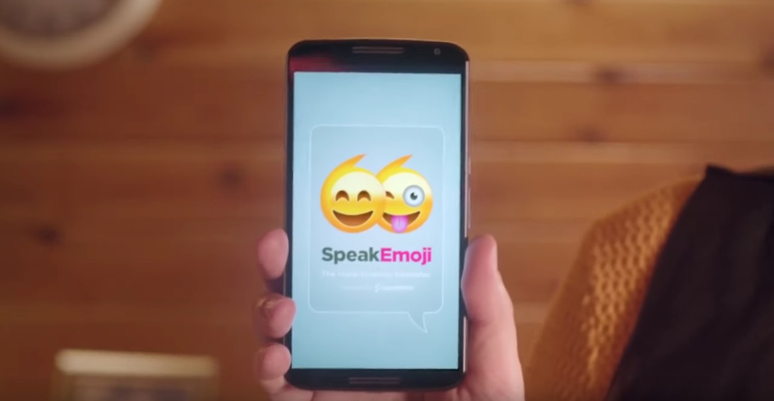 SpeakEmoji translates anything you say into emoji