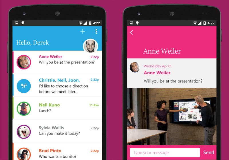 Send makes your inbox feel more like a messaging app so you can get through emails faster