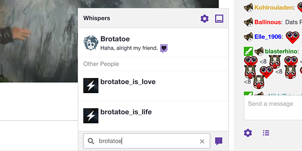 Twitch ups its DM game with better Whispers