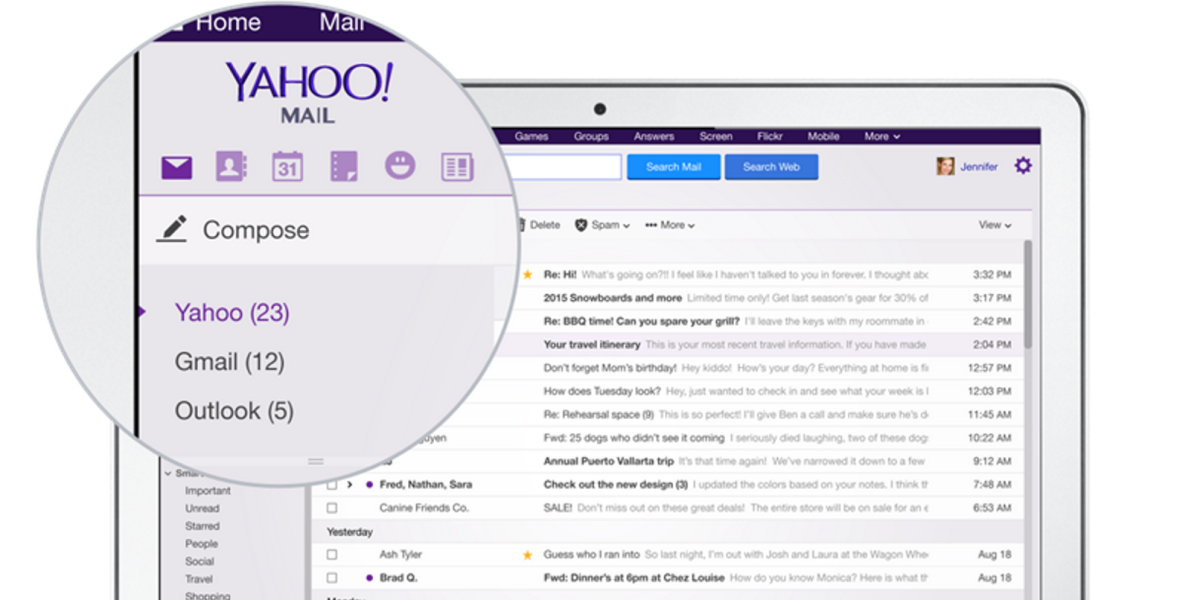 Yahoo Mail now lets you access your Gmail too, but there’s only one reason why you might
