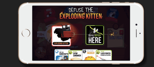 ‘Exploding Kittens’ addictive card game is now a multiplayer app