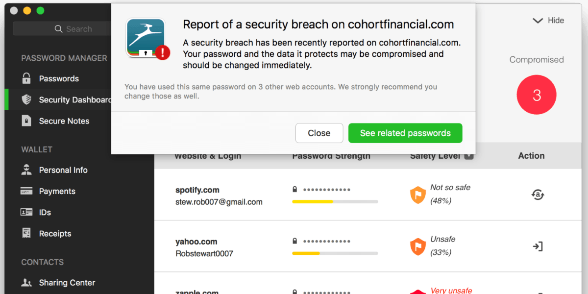Dashlane’s got a new service for businesses that alerts users if they’ve been hacked