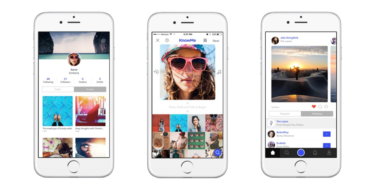 KnowMe for iOS lets you talk over pictures you have on your phone to tell a story