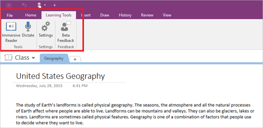 Microsoft new OneNote add-on makes reading easier for dyslexic students