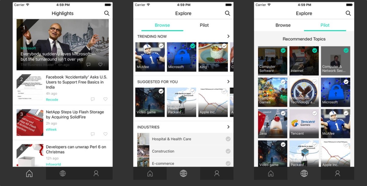 Microsoft’s ‘News Pro’ app for iOS leverages Bing news and social media to create your ...