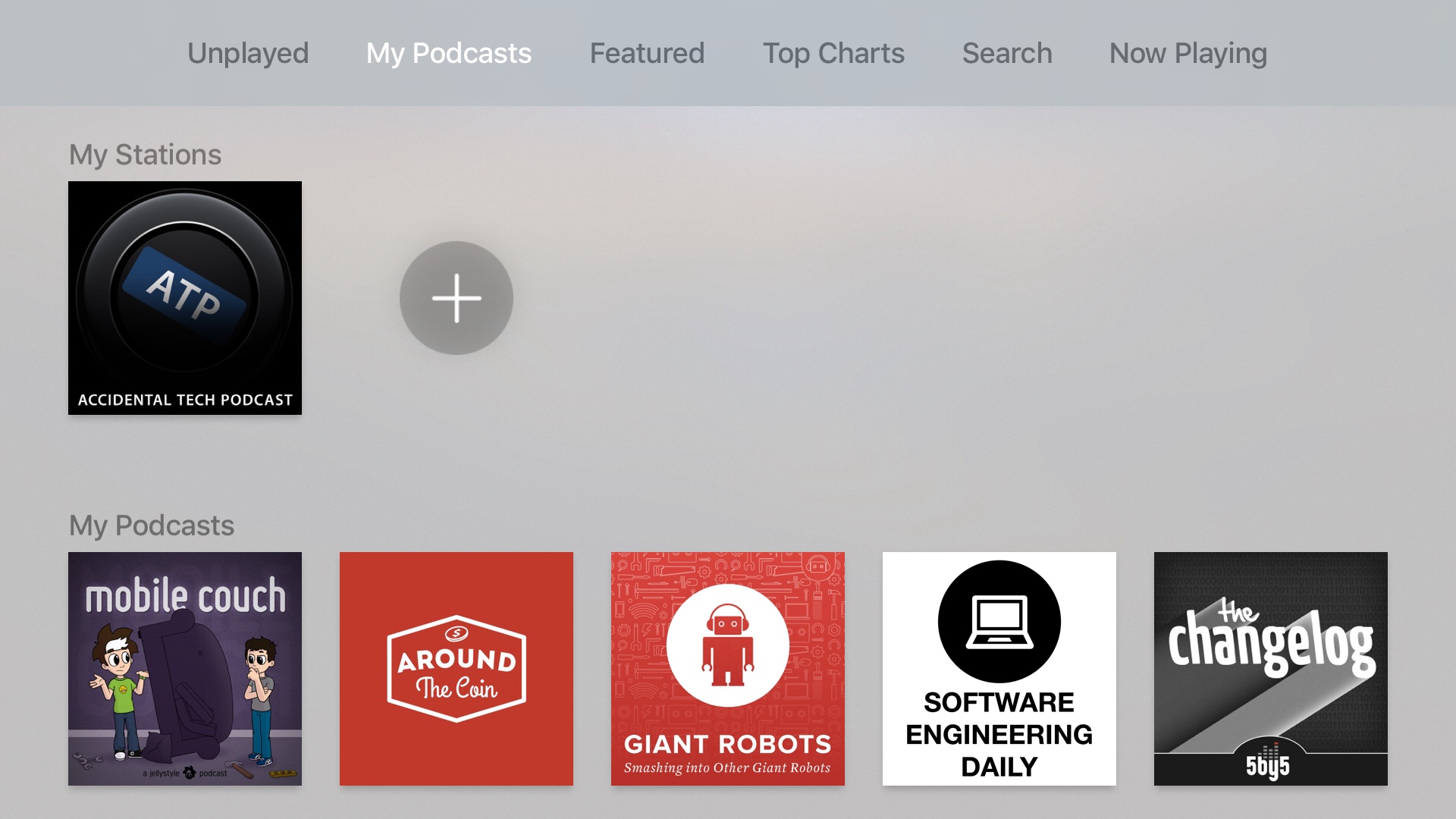 Apple TV officially has that podcasting app you probably didn't want
