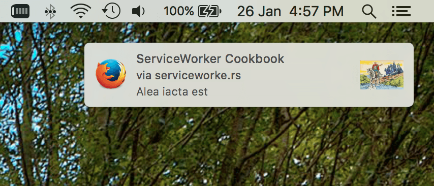 Firefox just got the ability to send push notifications