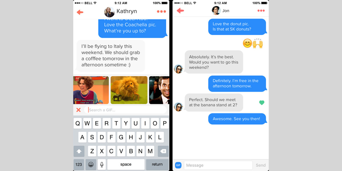 You can now woo Tinder matches with GIFs on iOS