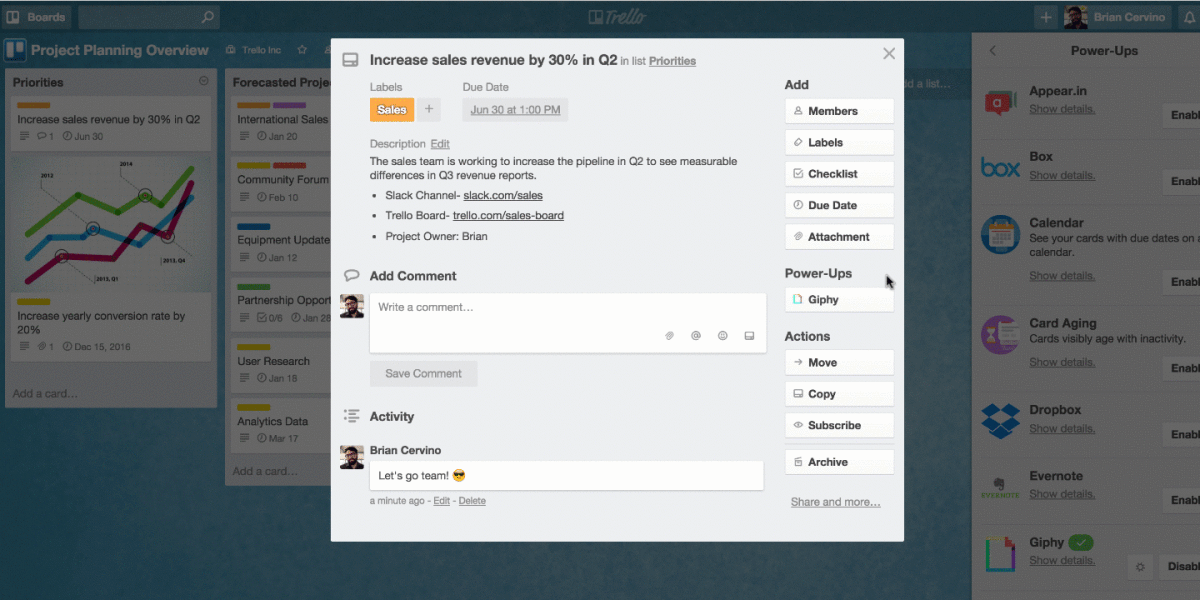 Trello opens its platform to all developers and adds partners like Giphy and Zendesk