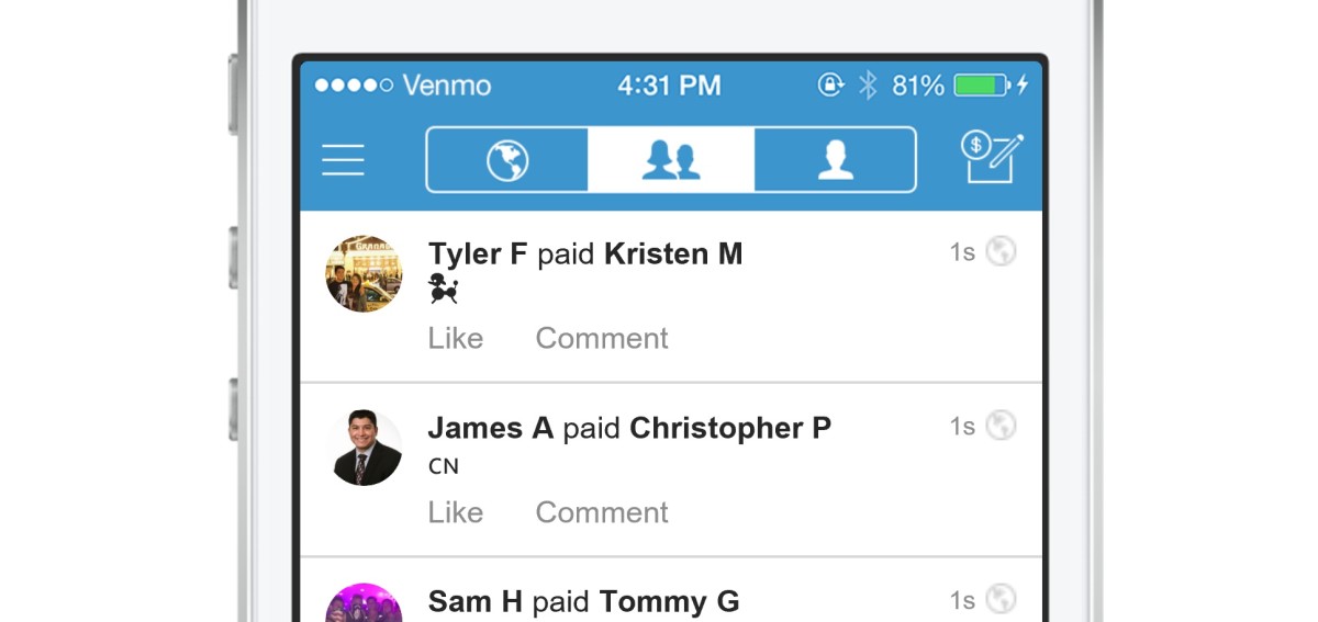 Venmo crosses $1B monthly transfers for the first time