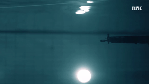 This is what happens when someone tries to shoot you underwater