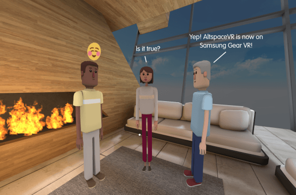 AltspaceVR brings its virtual world to Samsung Gear VR