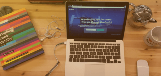 design, laptop, slack, website