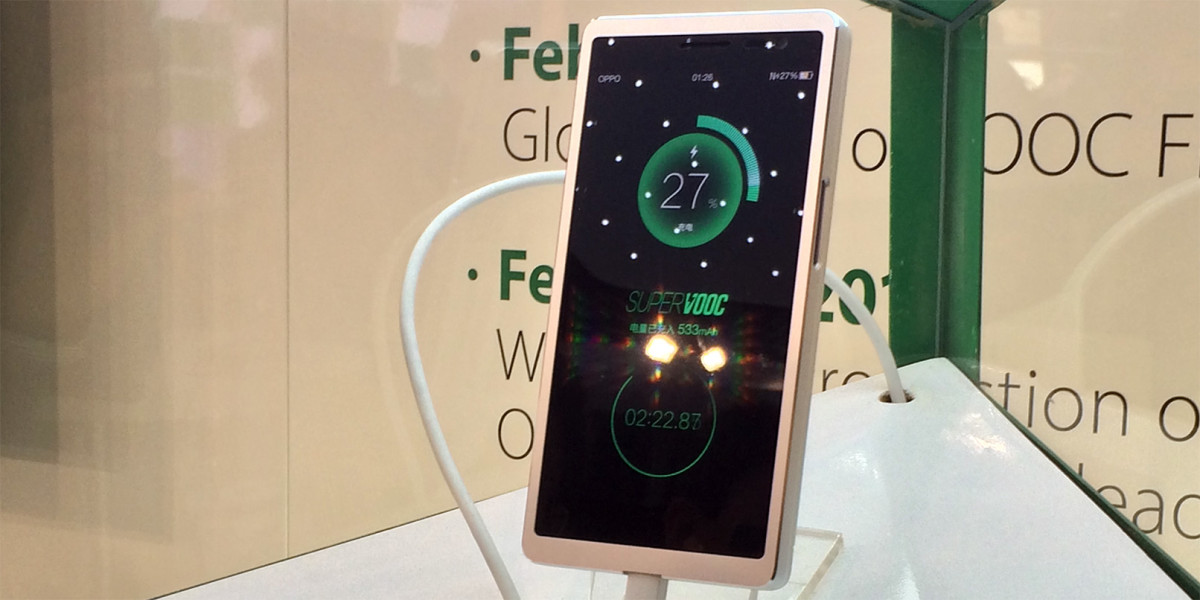 Oppo’s new battery tech can fully charge your phone in 15 minutes