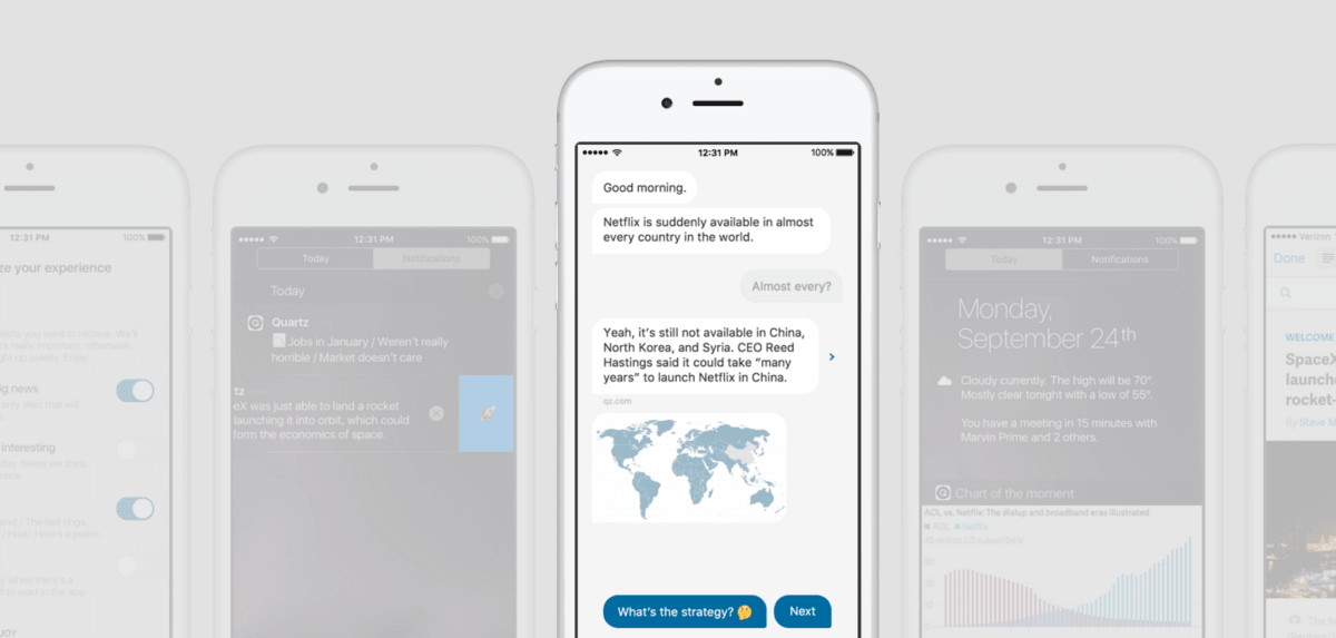 Quartzâs iOS app turns news into a conversation and it feels like the future