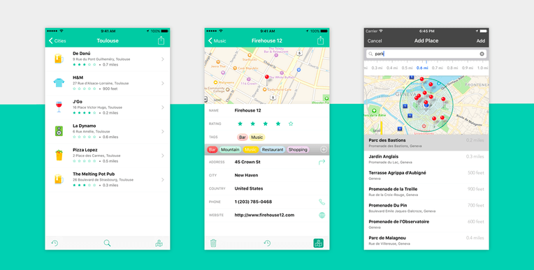Placeboard makes it easy to remember all the places you want to go
