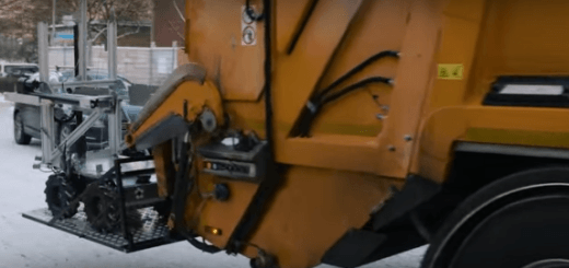 Volvo rubbish bot